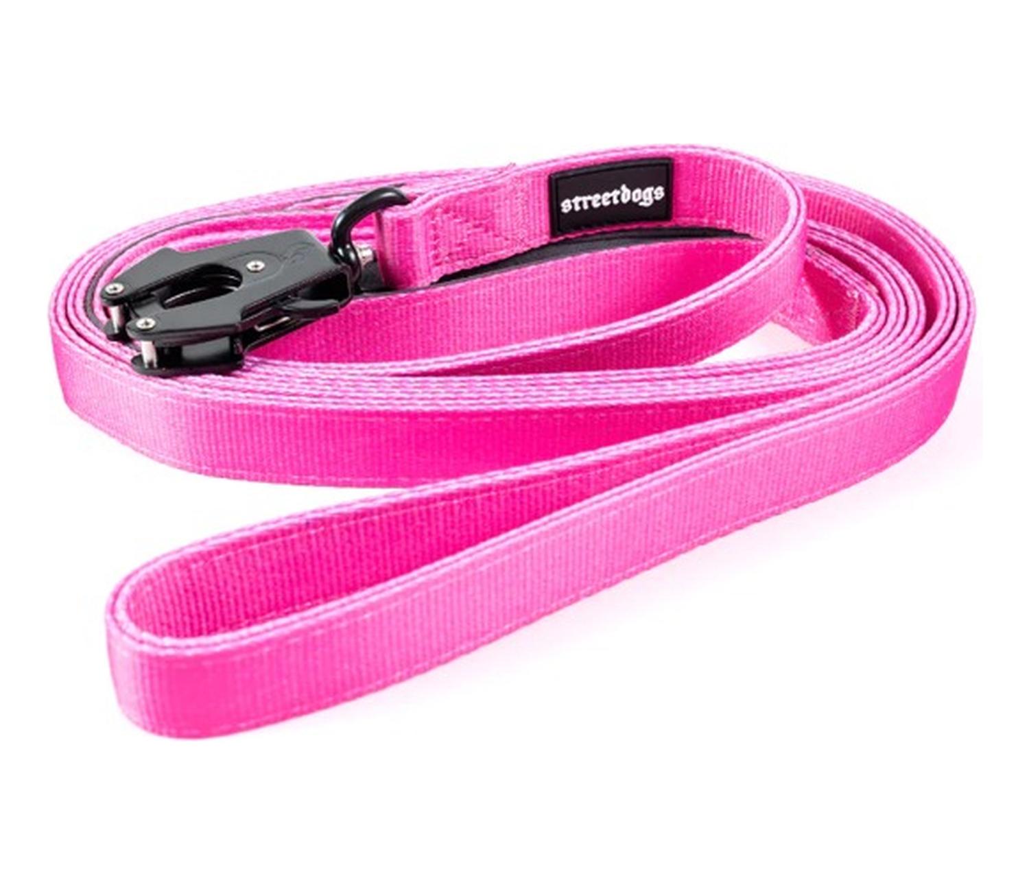 Correa De Paseo Tactic Para Perros Street Dogs 3M Fucsia