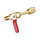 thumbnail image 5 of Válvula De Carga Válvula De Llenado Acoplamiento Rápido Herramienta Manual De Cobre Accesorios De Refrigeración Válvula De Bola Adaptador De Seguridad Rojo, 5 of 5