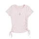 thumbnail image 1 of Polera Niña Teen M/C Rib Amarras Rosado Corona, 1 of 5