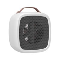 Magideal - Mini Calentador Multiusos Regalos Eléctricos Para Sala De Estar Dormitorio Camping Blanco