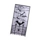 thumbnail image 2 of Cortina De Puerta De Halloween Con Encaje Negro, Decoración De Halloween Para Cafetería, Dormitorio, Tienda, Murciélagos, Araña, 2 of 3