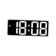 thumbnail image 3 of Reloj de Pared Digital con Control de Voz Regulable, Calendario de Escritorio, Despertador LED con Función de Repetición Y Fecha Y Temperatura para Sa Blanco, 3 of 5