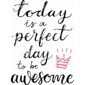Rienda Libre Graphics - Decomural Be Awesome Princess Ws-46911
