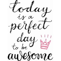 Rienda Libre Graphics - Decomural Be Awesome Princess Ws-46911