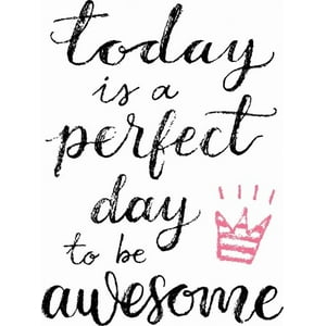 Rienda Libre Graphics - Decomural Be Awesome Princess Ws-46911