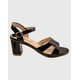 thumbnail image 3 of Sandalia Taco cuadro Negro, 3 of 5