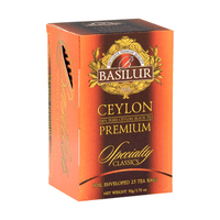 Te Negro Basilur Orange Pekoe Caja 25 Bolsas