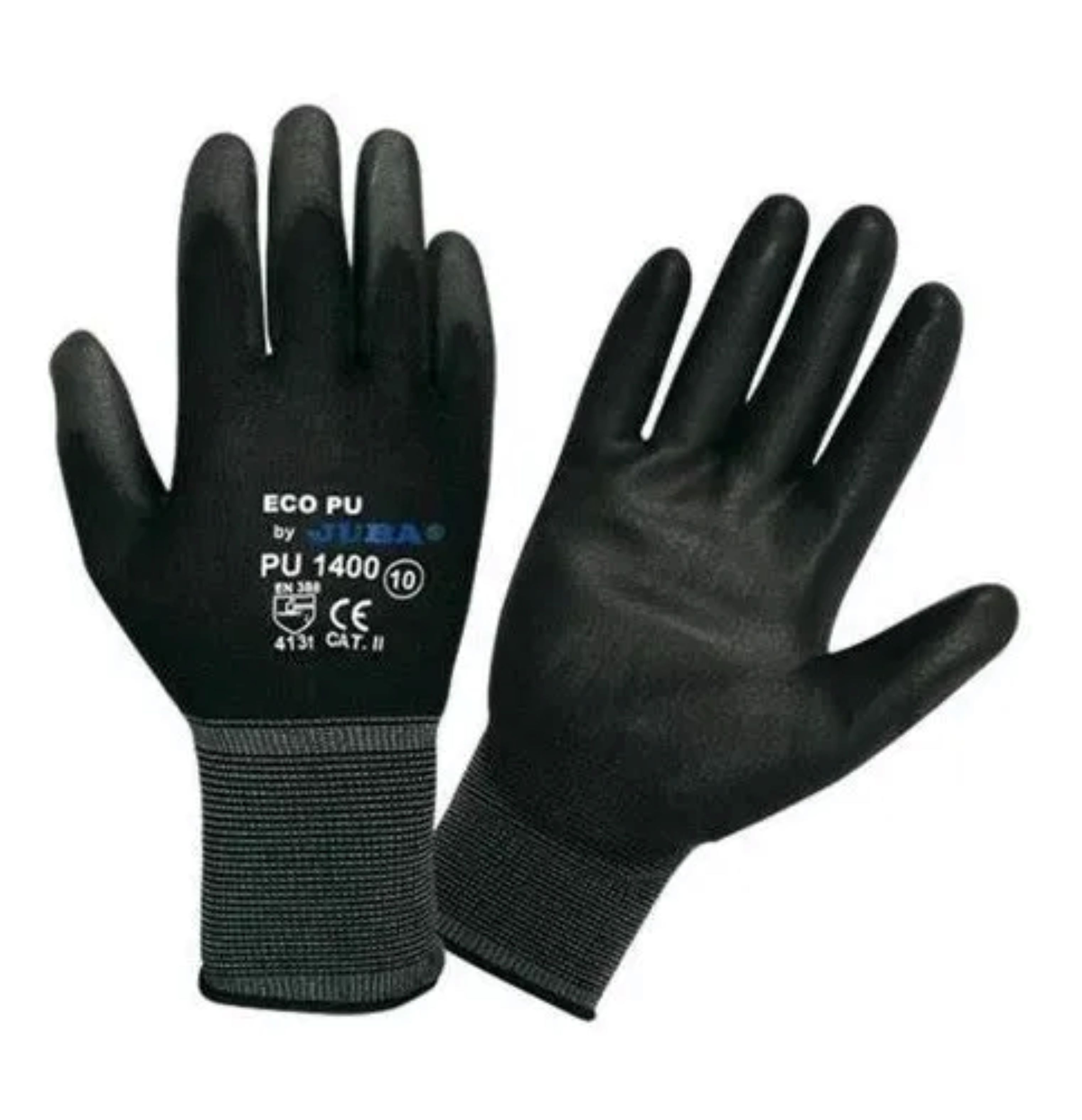 Metalfer - Guante Fino Poliuretano Al Mayor Negro