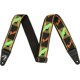 thumbnail image 1 of Correa de guitarra Fender Neon con monograma verde/naranja de 5 cm de ancho, 1 of 4