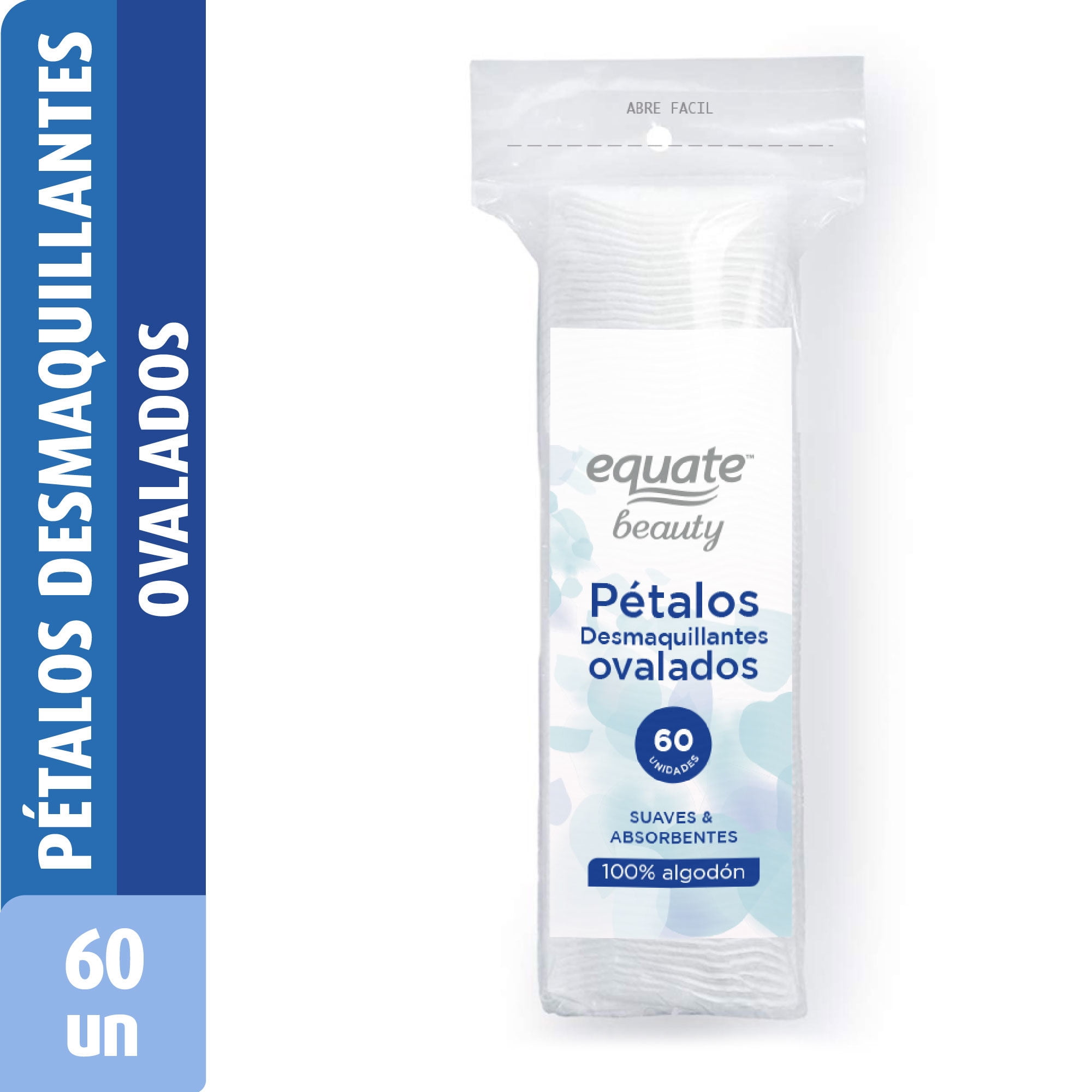 Pétalos Desmaquillantes Bolsa 60 Un Equate