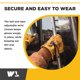 thumbnail image 4 of Guantes de trabajo Wells Lamont de piel de vacuno resistentes a los cortes, 4 of 6