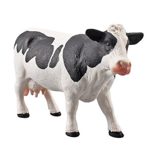 Magideal - Figura De Vaca Artesanal Coleccionable, Regalo, Juguete Educativo, Adorno Para Tarta. D