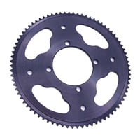 Magideal - Sprocket De Cadena Trasera Para Motocicleta 25H 80 Dientes Con Estructura De Acero Resistente Adecuado Para Reparación Y Modificación En Motos Quads