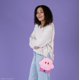 thumbnail image 5 of Monedero de Peluche Kirby de TOMY 20 cm (Bolso Bandolera), 5 of 7
