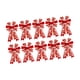 thumbnail image 3 of 10 Piezas De Lazos De Cinta Navideña, Lazos De Cinta Para Cestas, Bolsas De Golosinas, Bodas, 3 of 5