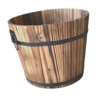 Magideal - Maceta De Cubo Para Flores, Resistente Y Versátil, Organizador De Obras De Arte, Contenedor De Plantas De Madera Para Cocina, Jardín, Interior, Balcón