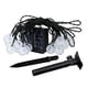 thumbnail image 2 of Cadena De Bombilla De Luz De Hadas Solar LED Boda Al Aire Libre Azul 5m 20Bulbs, 2 of 5