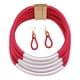 thumbnail image 5 of Joyas Africanas Collar Dispositivos Gargantilla Para Aniversario Nupcial Boda Fiesta Rojo, 5 of 5