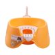 thumbnail image 3 of Lavabo Para Arena Para Gatos, Caja De Arena Para Gatos, Orinal Antisalpicaduras, Bandeja De Arena Para Mascotas Con Parte Superior Abierta, Color Naranja, 3 of 5