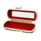 thumbnail image 1 of Lápiz labial de cuero Lip Gloss Case Caja de almacenamiento Balm Holder with Mirror Black, 1 of 2