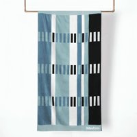 Toalla De Playa Jacquard 100X180Cm / Piano – Mashini