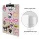 thumbnail image 3 of Sanrio Portapapeles de acrílico A4, tamaño carta estándar, carpeta con clip 31.8x 21.5CM para estudiantes, profesores y oficina, 3 of 6