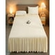thumbnail image 3 of Faldon De Cama Sin Funda King Beige, 3 of 3