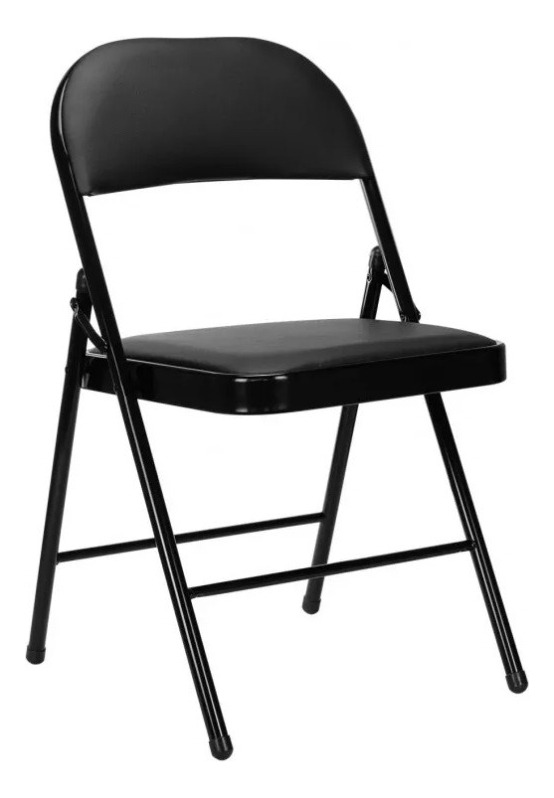 Modernismo - Silla Plegable Metálica Acolchada Todo Evento
