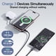 thumbnail image 3 of Batería externa inalámbrica FancyBean M3 de 12800 mAh con cable integrado, 3 of 7