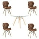 thumbnail image 1 of Comedor Mesa Redonda de Vidrio Café, 1 of 2