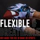 thumbnail image 2 of Guantes de receptor de fútbol Franklin Sports Carolina Panthers, 2 of 9