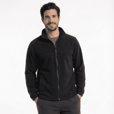 T-World - Micropolar Térmico Hombre Practical Line Trabajo Invierno - Negro Talla Xl