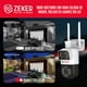 thumbnail image 5 of Pack x2 Cámara De Seguridad 5G Zeker Doble 4MP Impermeable, 5 of 10