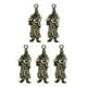thumbnail image 2 of 5x Estatuas Pequeñas Estatuilla Decoración Pulsera Coleccionable Fabricación De Joyas, 2 of 3