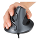 thumbnail image 3 of Ratón Láser Vertical Ergonómico 3d Usb 1200 Dpi, Delux M618, Color Negro, 3 of 6