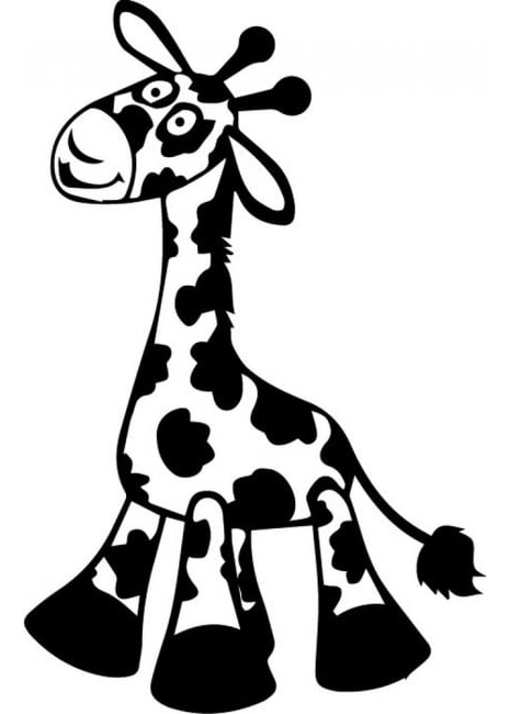 Rienda Libre Graphics - Decomural Cute Giraffe Nursery Ws-32886