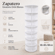 thumbnail image 1 of Zapatero Giratorio Orbit Blanco 7 Niveles 28 Compartimientos 60x60x160, 1 of 7