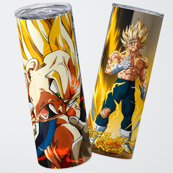 Mug Termo 600ml - Diseño Majin Vegeta