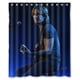 thumbnail image 1 of Cortina de ducha Keith Urban, juego de cortinas de baño con ganchos, tamaño 60 x 72 pulgadas, 1 of 3