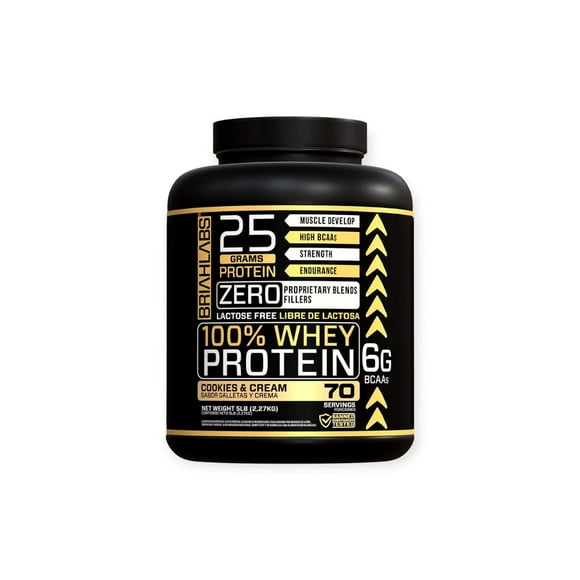 Proteina 100% Whey Protein 5lbs Cookies -