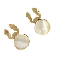 Ioensy - Gemelos De Camisa Clásica De 2 Piezas Redondos Para Accesorios De Ropa Fiesta De Viaje