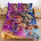 thumbnail image 1 of Super Mario 3-Piece Comforter Set for Bedroom Super Mario Bedding Set for Kids Adults Soft Microfiber Duvet Cover Set with Zipper Closure, 1 of 5