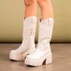 thumbnail image 2 of Bota Mujer Beige Florence Chinitown, 2 of 6
