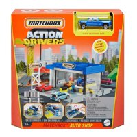 Pista De Juguete Matchbox Basics Playset De Acción Taller Mecánico