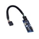 thumbnail image 5 of Tarjeta De Cable De Extensión USB De 9 Pines Cable Divisor De Extensión De 1 A 2 Pines De 9 Pines 0,6 M, 5 of 5