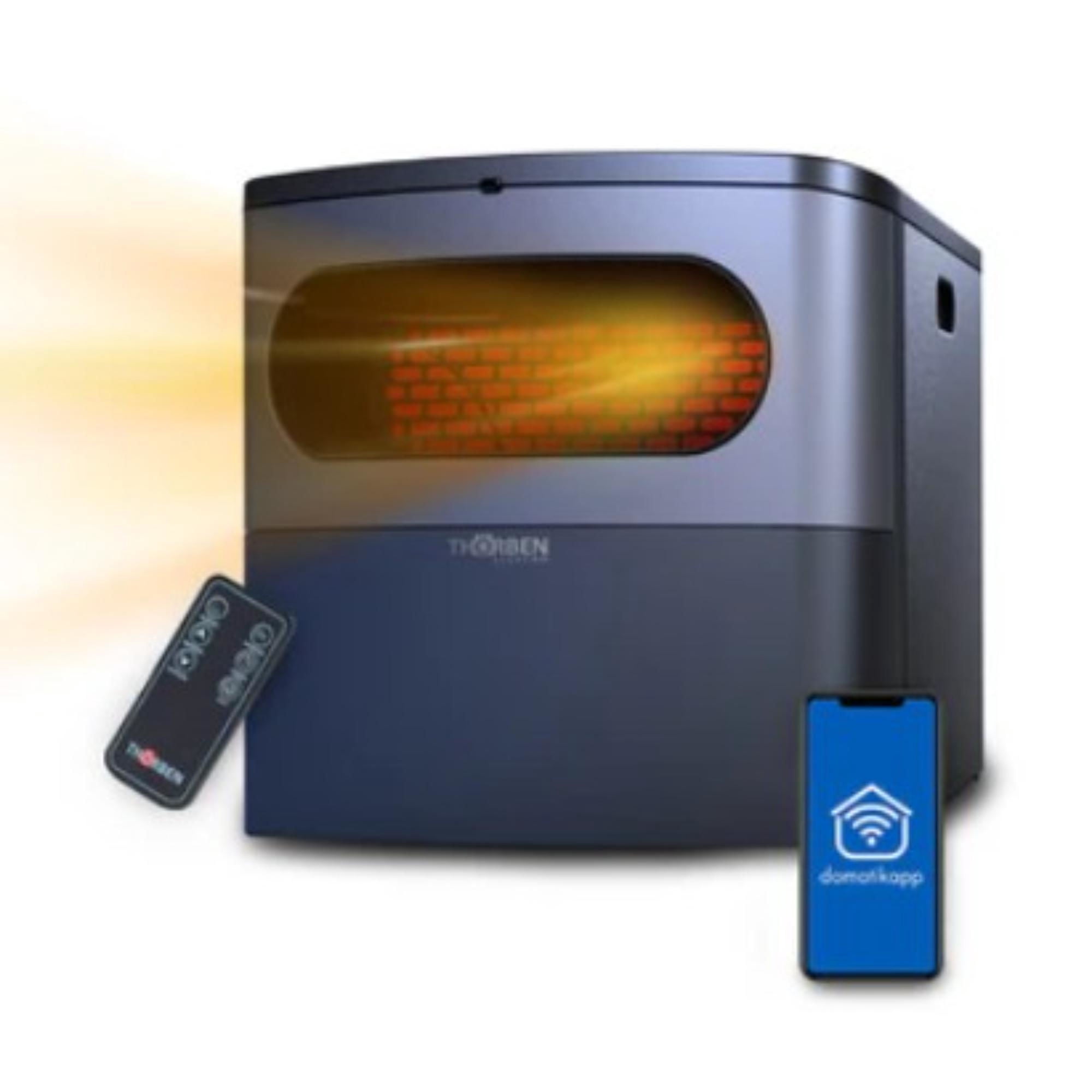 Thorben - Estufa Infrarroja Thor Compact Wifi Negro