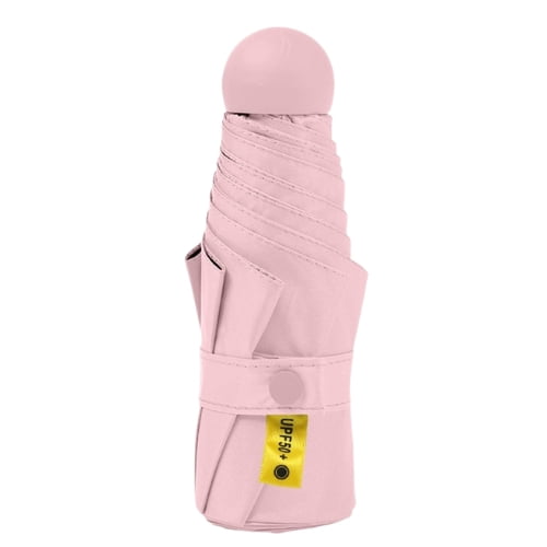 Crusec - Paraguas Plegable Capsula 8 Varillas Uv Resistente Ligero