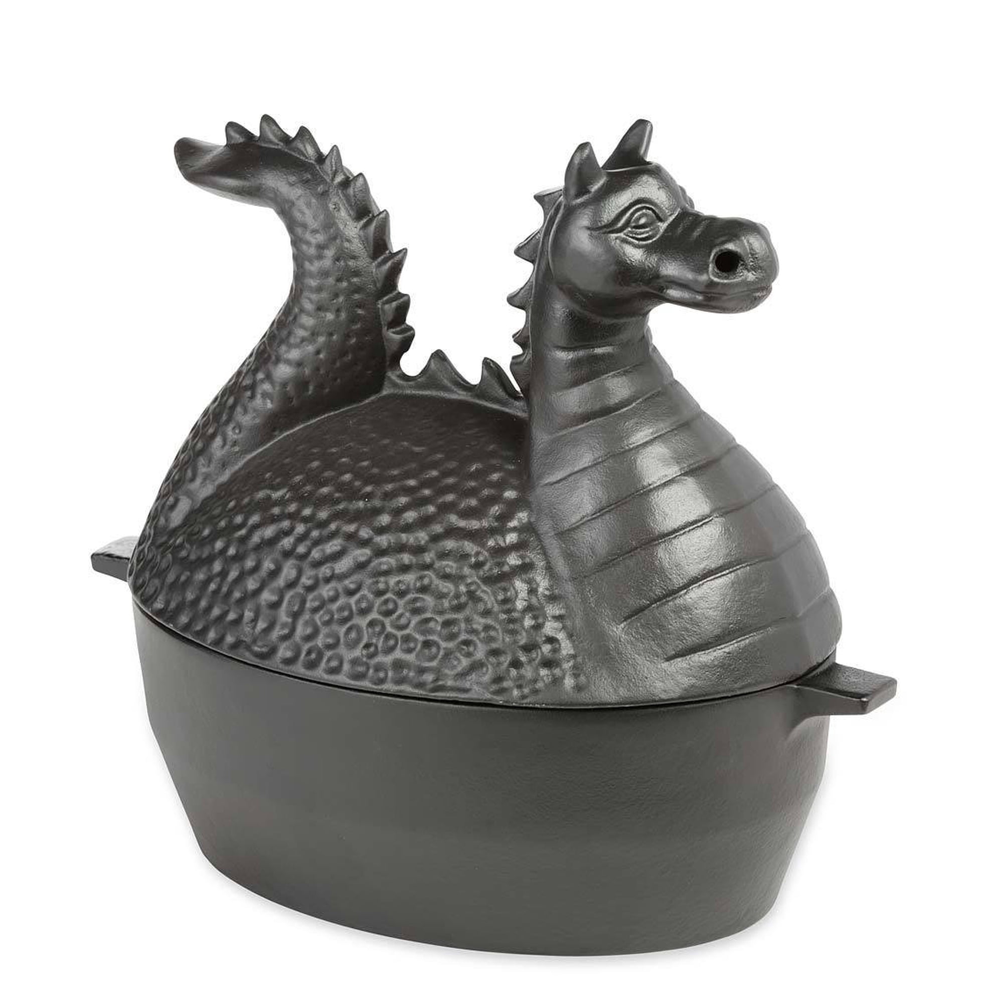 Vaporizador Plow & Hearth Dragon Para Estufa De Leña, Hierro Fundido, 2,75 L