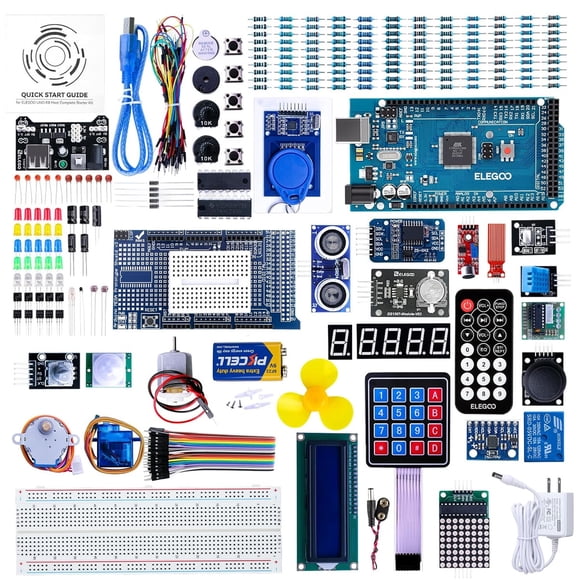 Kit Arduino ELEGOO Mega R3 MEGA2560 200 Piezas Completo