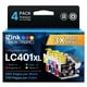 thumbnail image 1 of Cartuchos de Tinta E-Z Ink LC401XL Paquete de 4 para Impresora Brother, 1 of 7